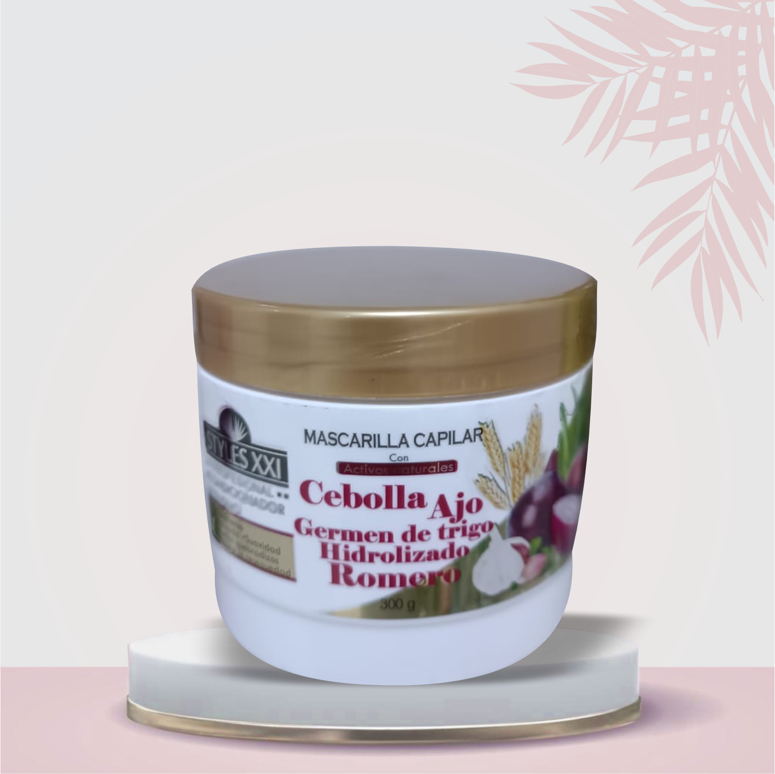 Mascarilla capilar cebolla y ajo x300 Mascarilla capilar cebolla y ajo x300